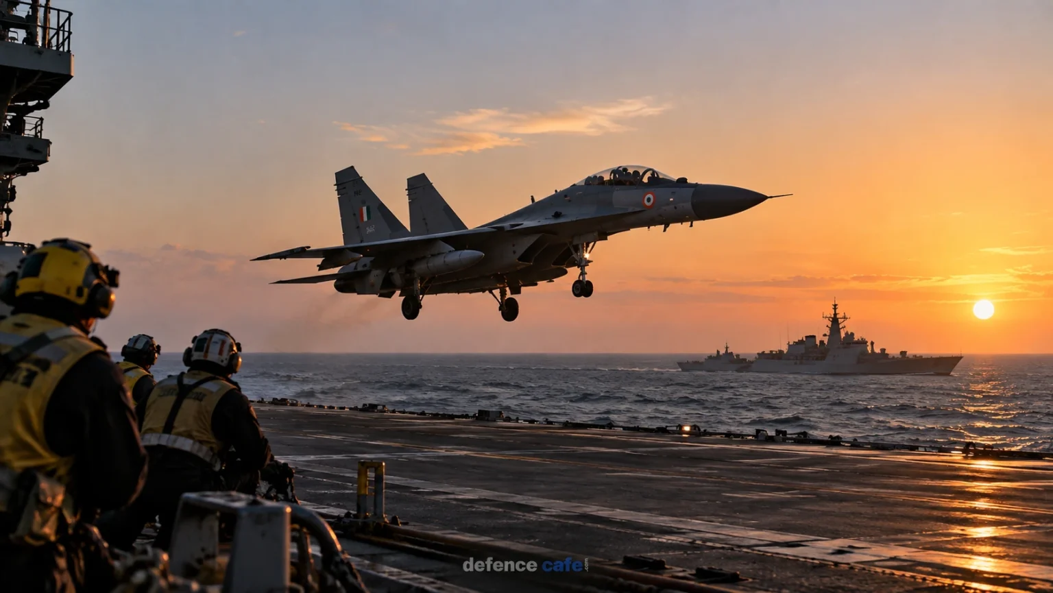 Global defence trends in 2026 showing drones, fighter aircraft, air defence, naval power, space and networked military technology