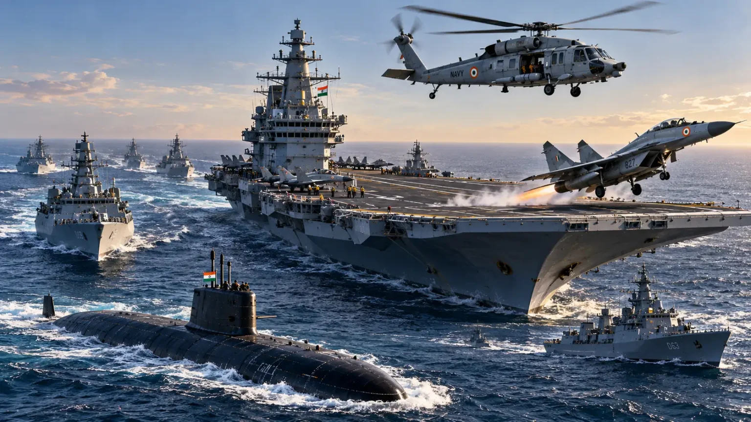 Indian Navy- Aircraft Carriers, Submarines, Warships and Naval Aviation Explained